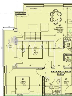 Продава 3-СТАЕН, гр. София, Триъгълника, снимка 1 - Aпартаменти - 46988232