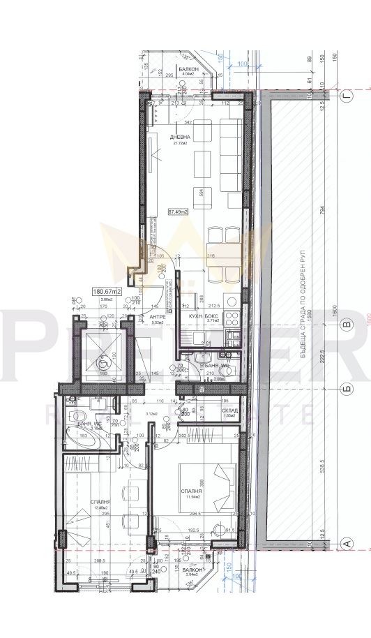 Продается  2 спальни София , Банишора , 121 кв.м | 60149539 - изображение [2]