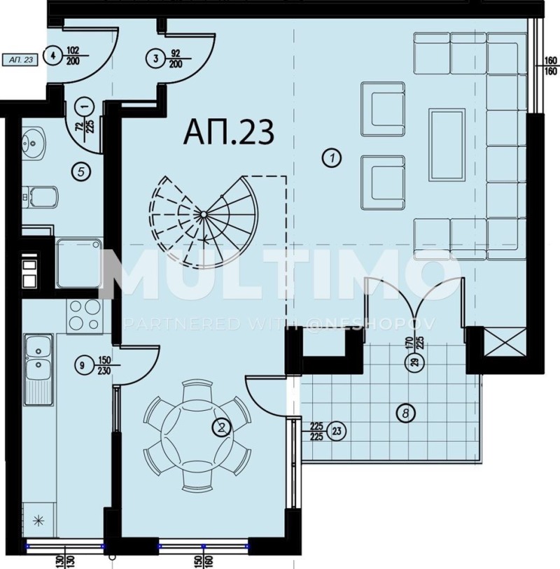 In vendita  Maisonette Sofia , Bakston , 151 mq | 40686352 - Immagine [7]