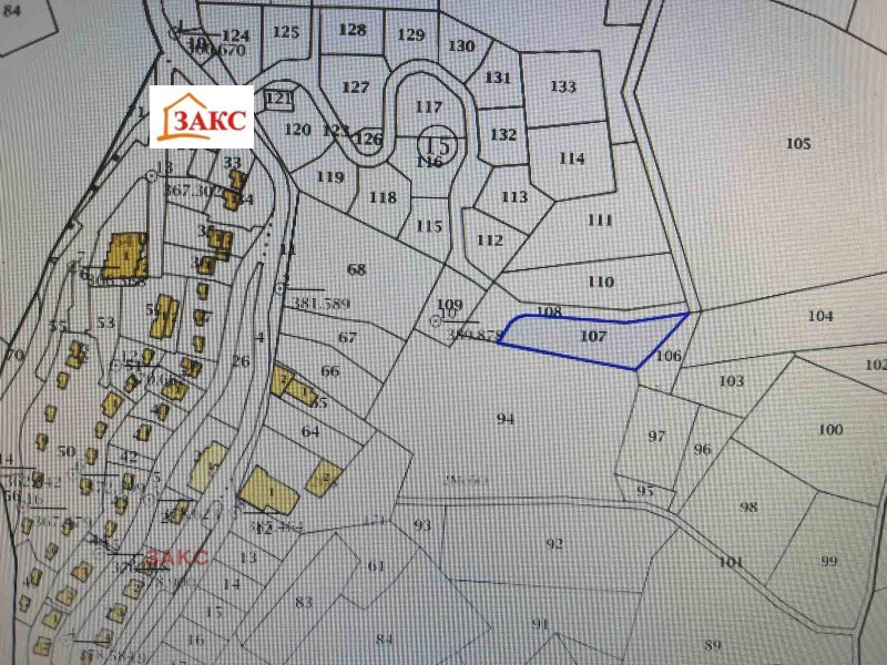 Продава ПАРЦЕЛ в област Кърджали, с. Брош - 1100 кв.м / 35 000 € » 68 454.05 лв., ЗАКС