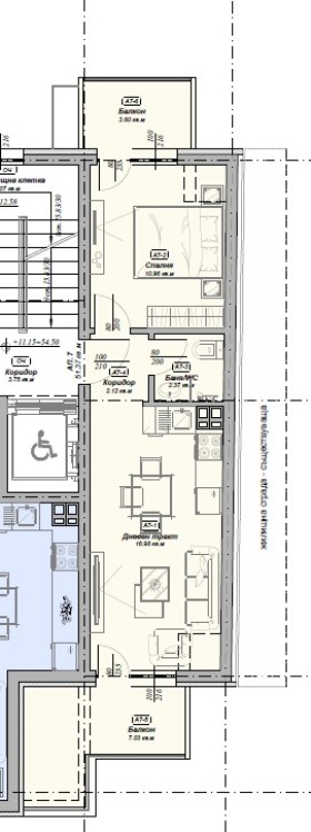 For Sale  1 bedroom Varna , Zimno kino Trakiya , 68 sq.m | 49401509 - image [2]