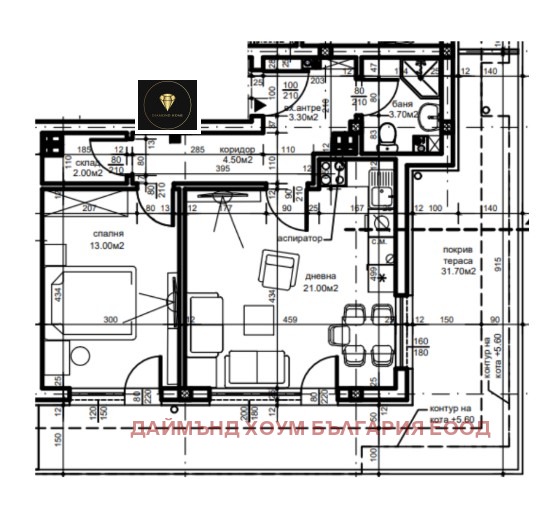 Продается  1 спальня Пловдив , Беломорски , 101 кв.м | 65369782 - изображение [2]