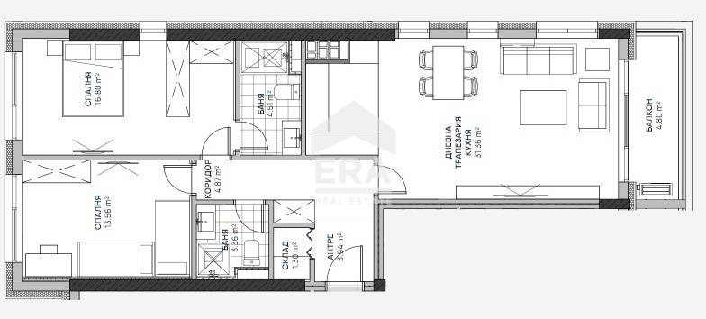 Продава 3-СТАЕН, гр. София, Люлин 2, снимка 10 - Апартаменти - 54259899