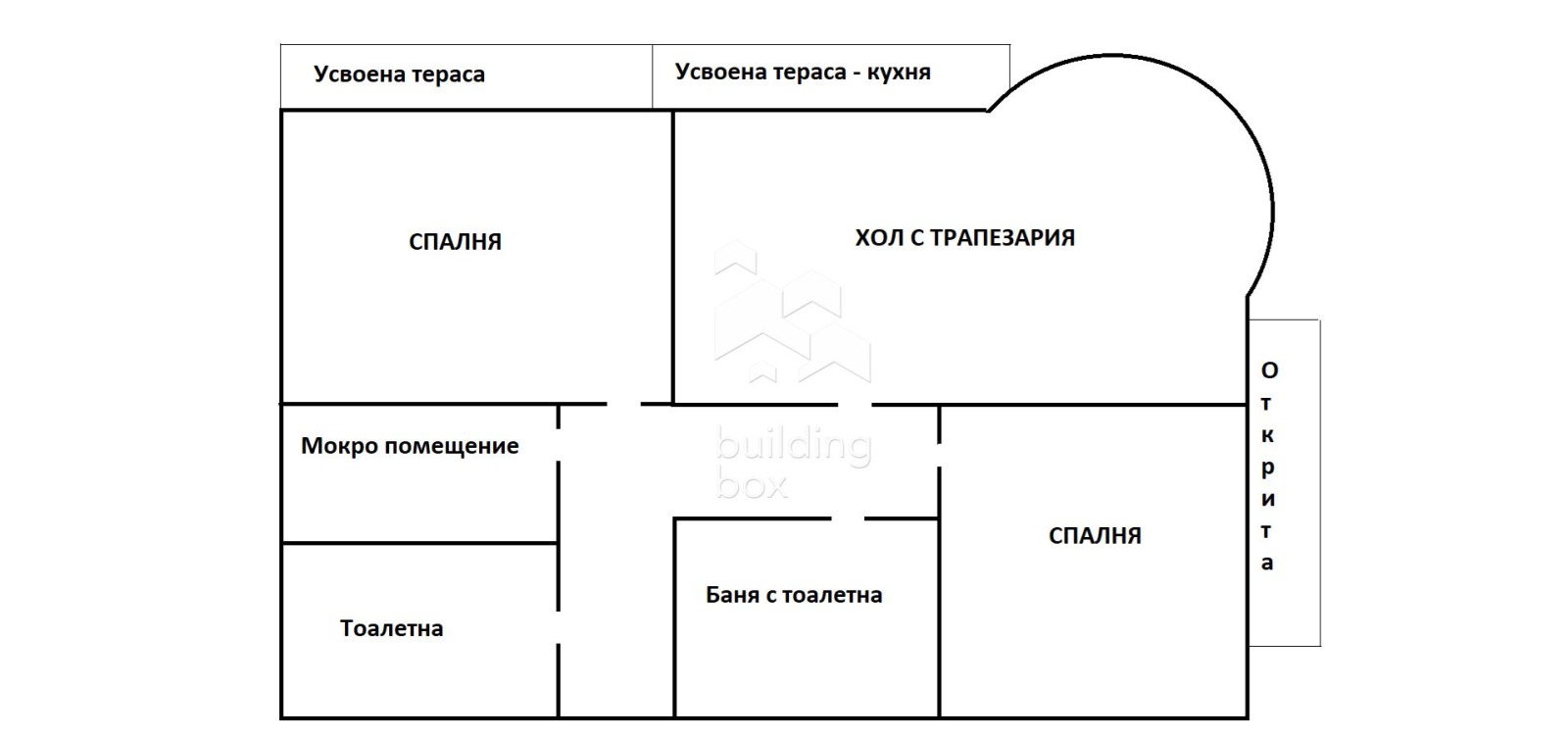 Продава 3-СТАЕН, гр. Пловдив, Кючук Париж, снимка 17 - Апартаменти - 53998380