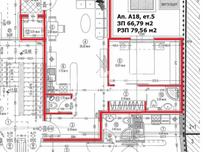 Продава  2-стаен град София , Овча купел , 80 кв.м | 72508712 - изображение [3]