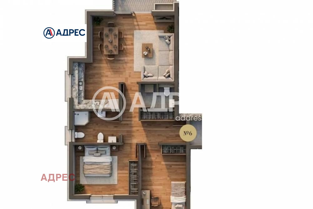 Продава 3-СТАЕН, гр. Варна, Възраждане 3