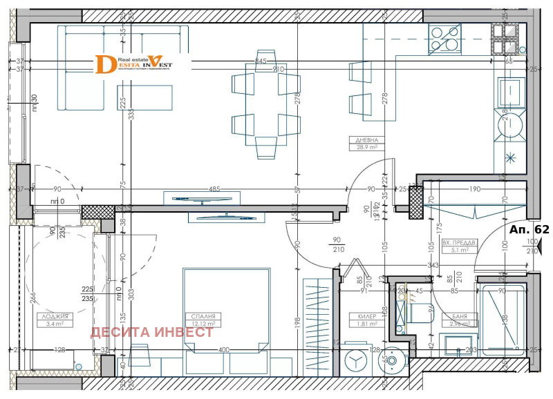 À venda  1 quarto Varna , Mladost 2 , 75 m² | 86624483 - imagem [3]