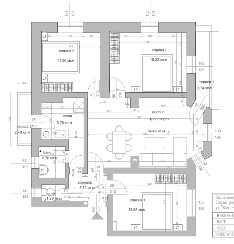 For Sale  3 bedroom Sofia , Tsentar , 113 sq.m | 63294227 - image [9]
