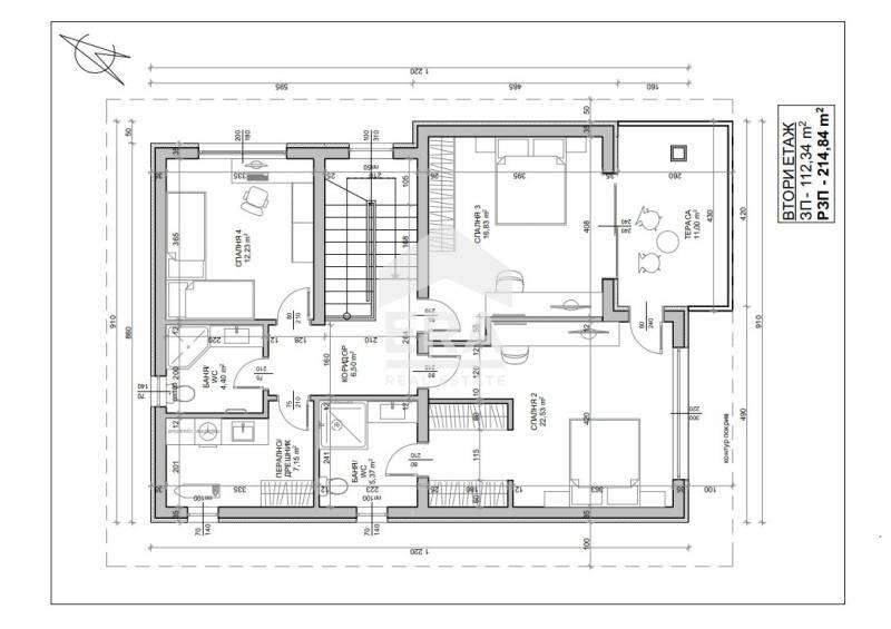 Продава  Къща област Варна , с. Здравец , 215 кв.м | 56090993 - изображение [8]