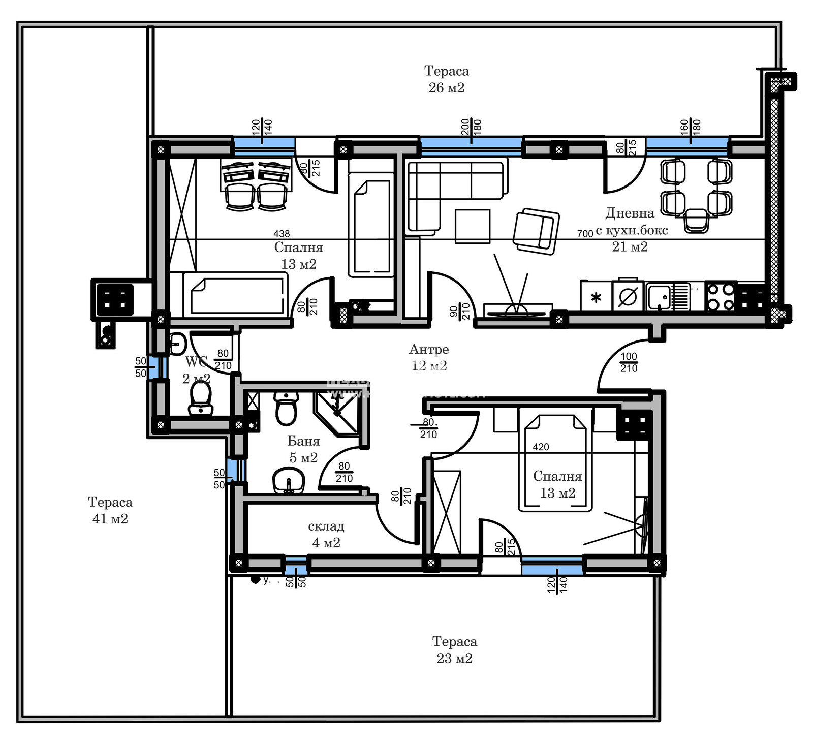 Продава 3-СТАЕН, гр. Пловдив, Христо Смирненски, снимка 2 - Апартаменти - 49955066