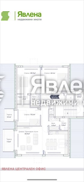 Продава 4-СТАЕН, гр. София, Симеоново, снимка 2 - Aпартаменти - 48552311