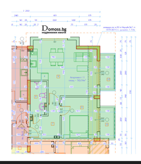 Продава  2-стаен град Благоевград , Баларбаши , 65 кв.м | 50246230 - изображение [2]