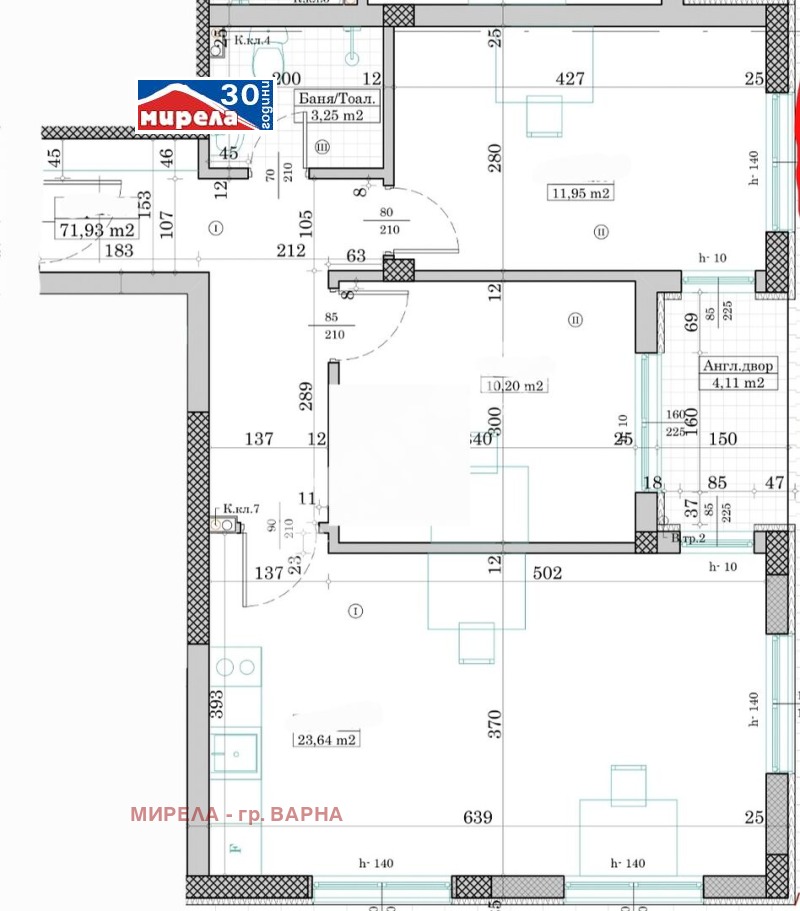 Продава  3-стаен град Варна , к.к. Св.Св. Константин и Елена , 72 кв.м | 77436599 - изображение [8]