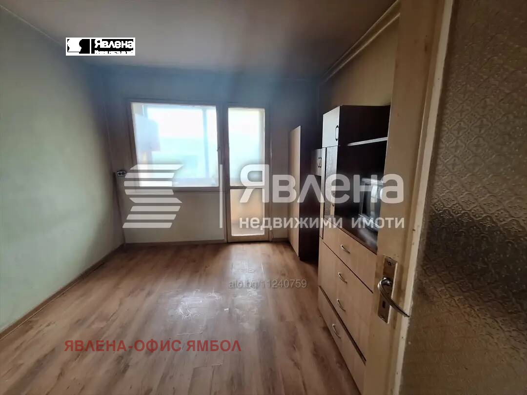 Продава 1-СТАЕН, гр. Ямбол, Златен рог, снимка 4 - Апартаменти - 55102794