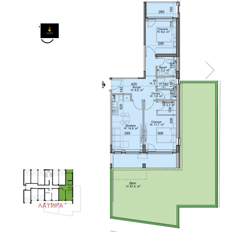 Продава  3-стаен град София , Модерно предградие , 167 кв.м | 36292330