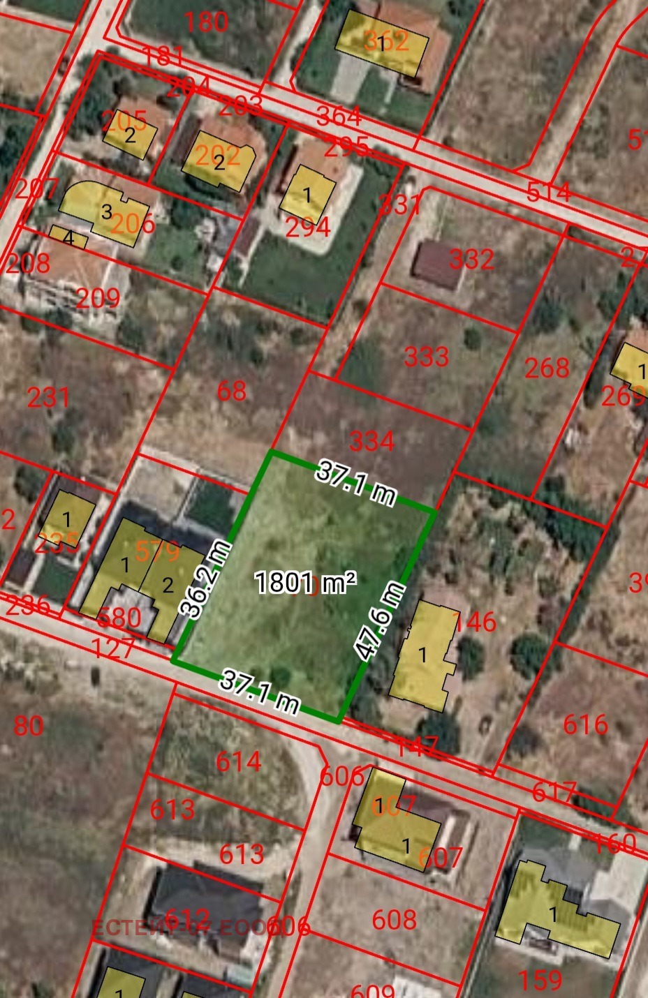 Продава ПАРЦЕЛ, с. Марково, област Пловдив