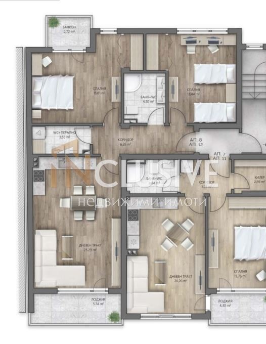 Продава  3-стаен град Варна , Погреби , 105 кв.м | 21043517 - изображение [16]
