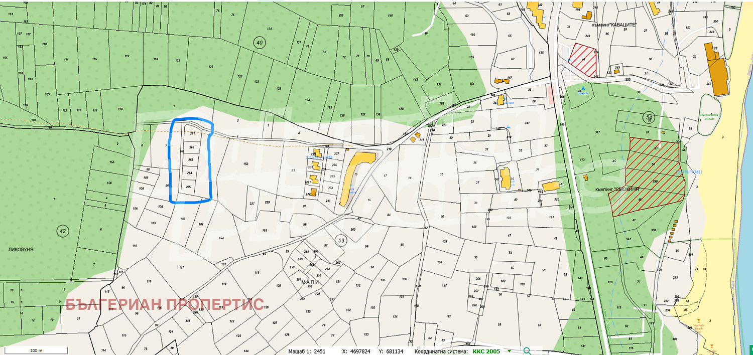 Продава ПАРЦЕЛ, гр. Созопол, област Бургас, снимка 2 - Парцели - 54460305