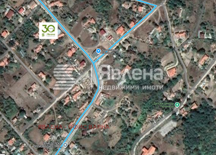 Продава ПАРЦЕЛ, с. Генерал Кантарджиево, област Варна, снимка 2 - Парцели - 54769351
