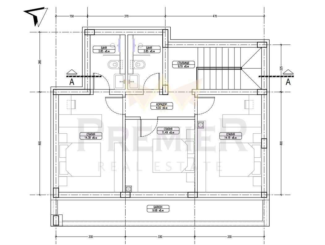Продава КЪЩА, с. Куманово, област Варна, снимка 6 - Къщи - 55898148