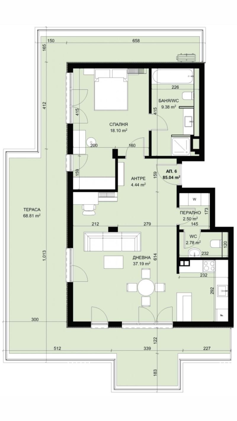 Продава 2-СТАЕН, гр. Варна, Свети Никола, снимка 3 - Апартаменти - 52575660