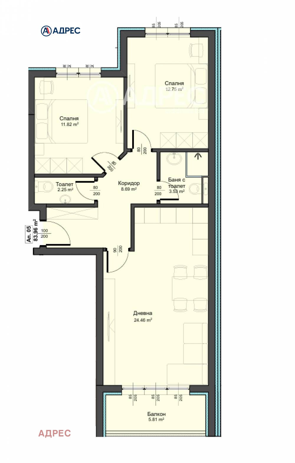 Продава 3-СТАЕН, гр. Варна, Аспарухово