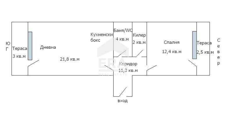 Продава 2-СТАЕН, гр. Варна, Център, снимка 5 - Aпартаменти - 49063812