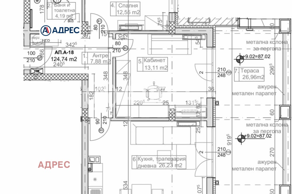 Продава 3-СТАЕН, гр. Варна, к.к. Слънчев ден, снимка 9 - Апартаменти - 53766462