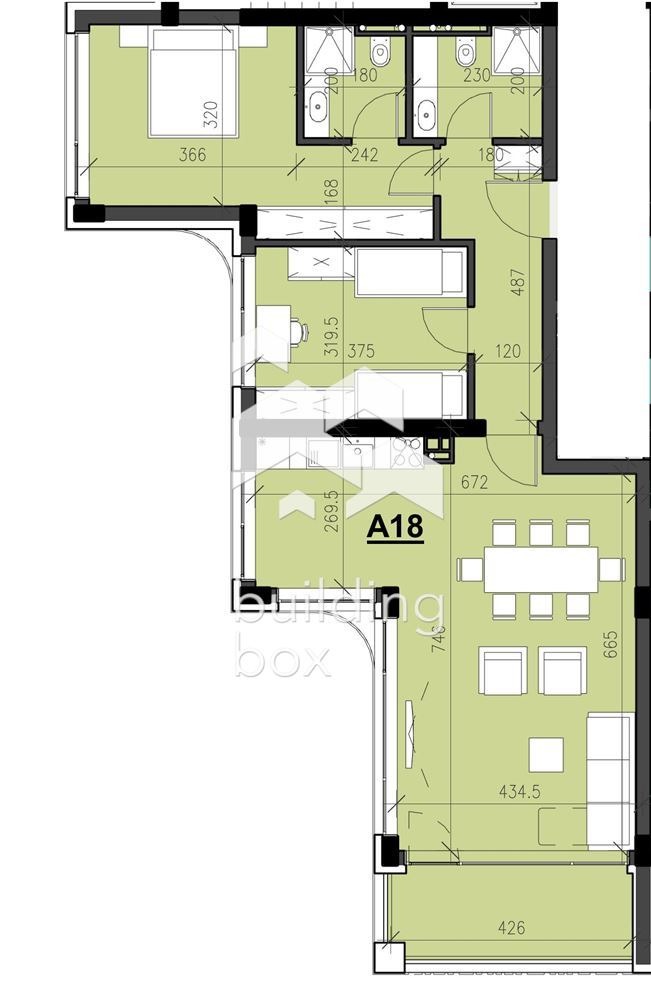 Продается  2 спальни Пловдив , Кършияка , 115 кв.м | 94775331 - изображение [3]