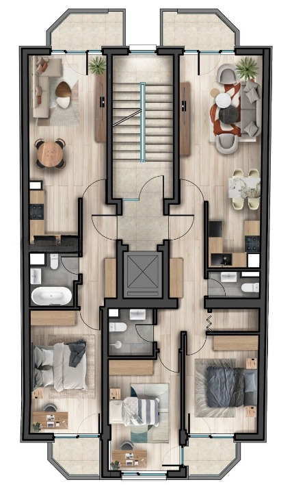 De vânzare  2 dormitoare Sofia , Țentâr , 121 mp | 60338366