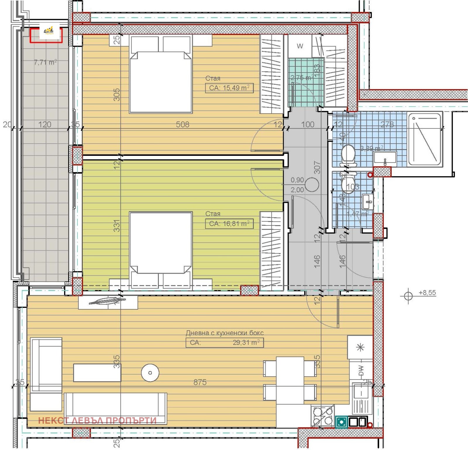 Продава 3-СТАЕН, гр. София, Бояна, снимка 2 - Апартаменти - 49793160