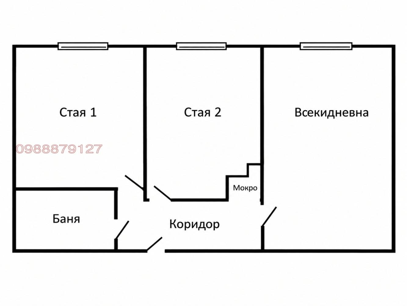 Продава 3-СТАЕН, гр. София, Дружба 1, снимка 10 - Апартаменти - 56613642