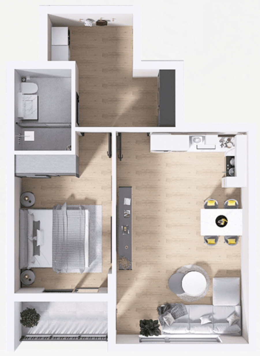 Продава 2-СТАЕН, гр. Пловдив, Христо Смирненски, снимка 11 - Апартаменти - 54086677
