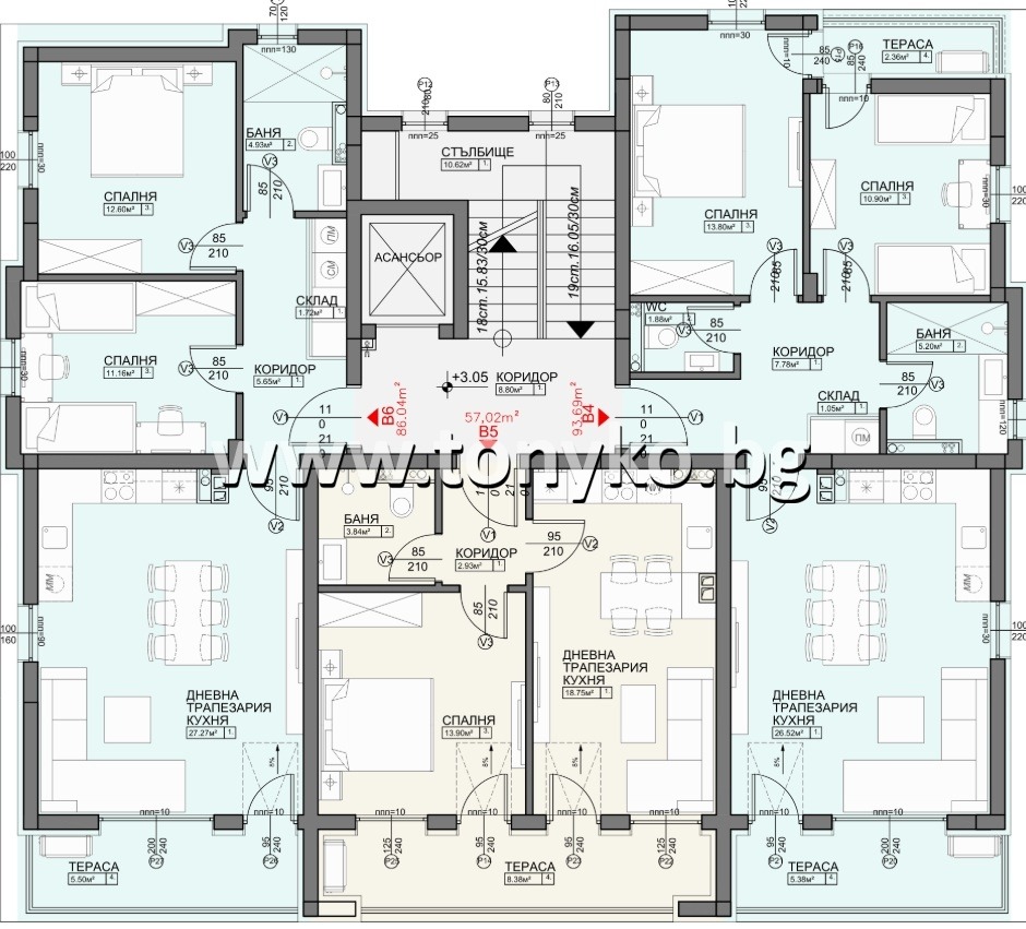 Продава 2-СТАЕН, гр. Пловдив, Остромила, снимка 6 - Апартаменти - 55558531