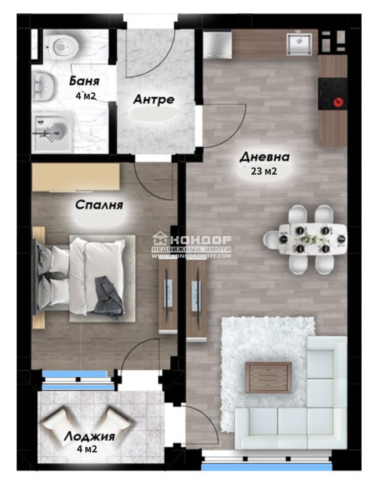 Продава 2-СТАЕН, гр. Пловдив, Остромила, снимка 2 - Апартаменти - 52546843