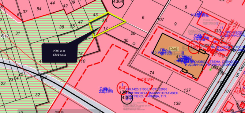 Продава ПАРЦЕЛ в град София, Филиповци - 2099 кв.м / 140 000 € » 273 816.20 лв., АВЕНЮ