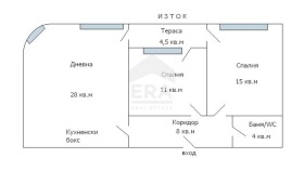 2 soveværelser Troshevo, Varna 16