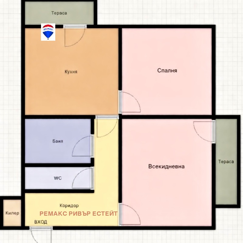 Продава 2-СТАЕН, гр. Русе, Център, снимка 12 - Апартаменти - 53382761