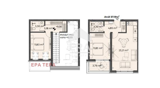 Продава 2-СТАЕН, гр. София, с. Бистрица, снимка 4 - Апартаменти - 54409032