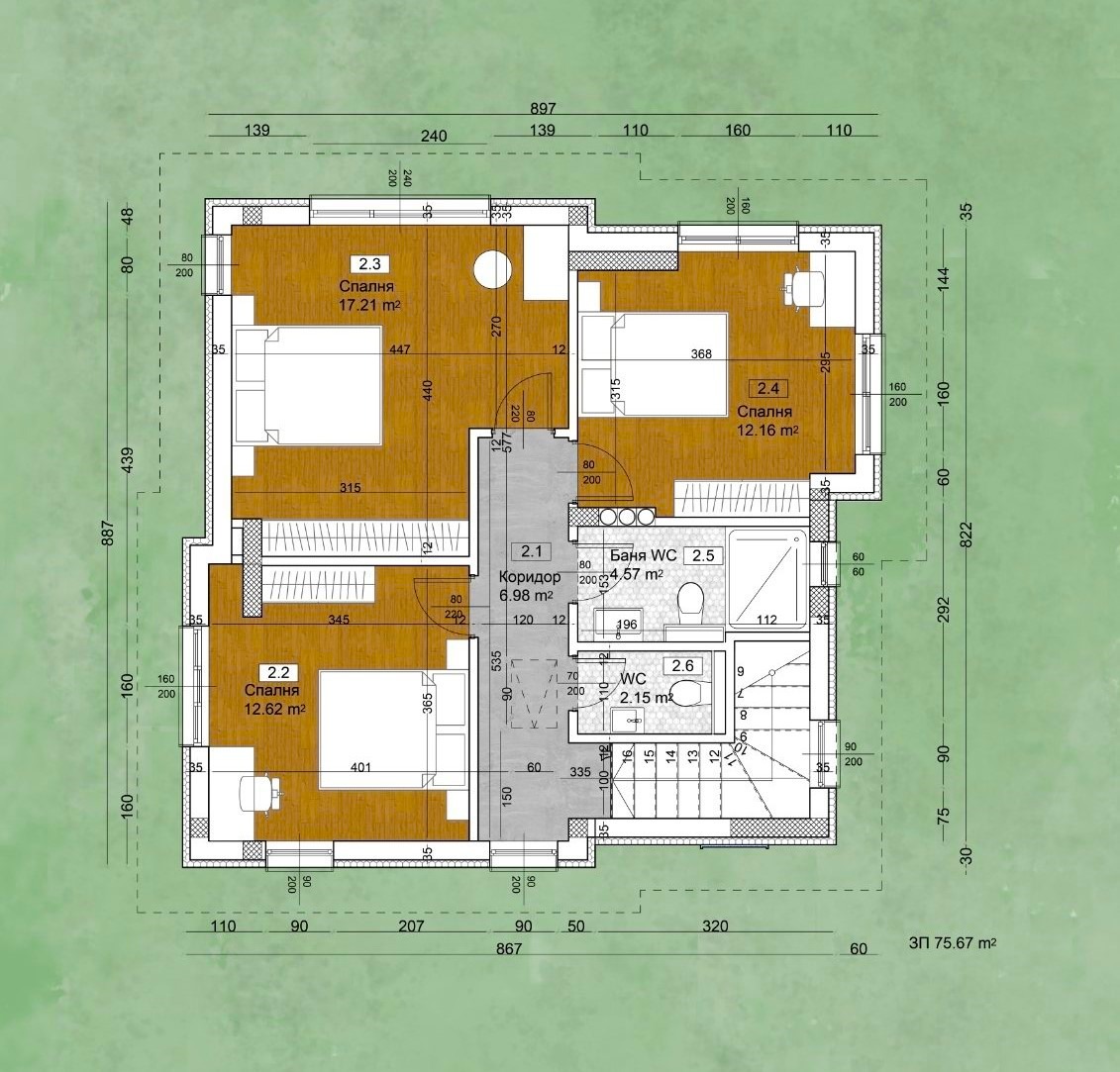 Продава КЪЩА, с. Марково, област Пловдив, снимка 15 - Къщи - 54597098