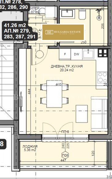 Zu verkaufen  Studio Warna , Galata , 47 qm | 19328878 - Bild [2]