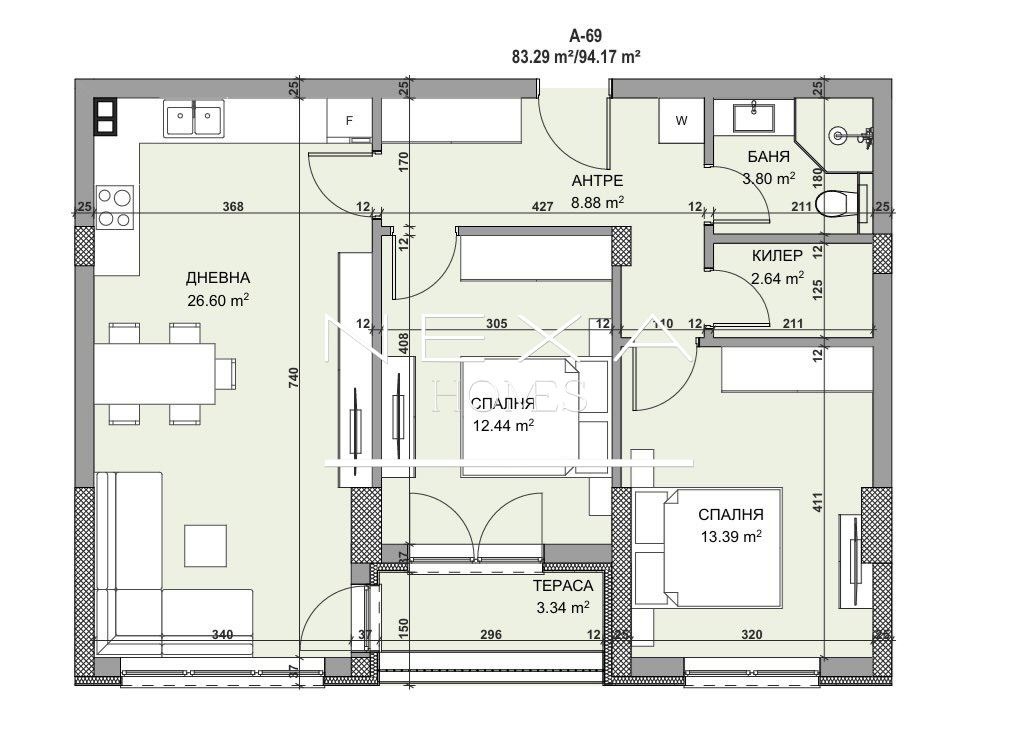 Продава 3-СТАЕН, гр. Варна, Владислав Варненчик 1
