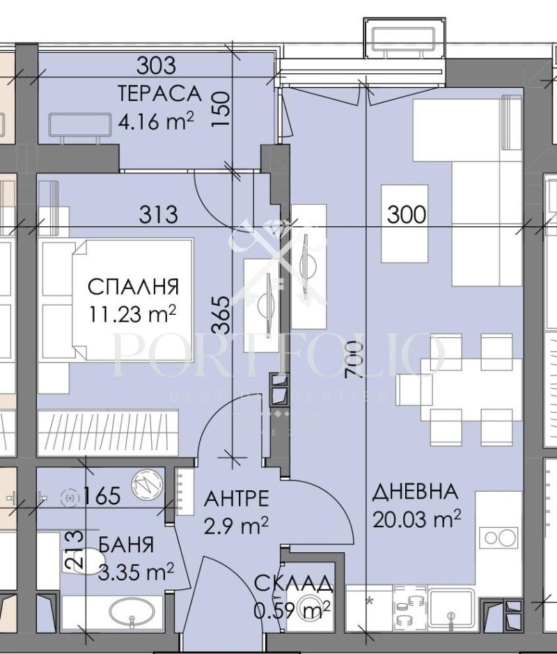 Продава  2-стаен град Бургас , Меден рудник - зона А , 58 кв.м | 54475805 - изображение [6]