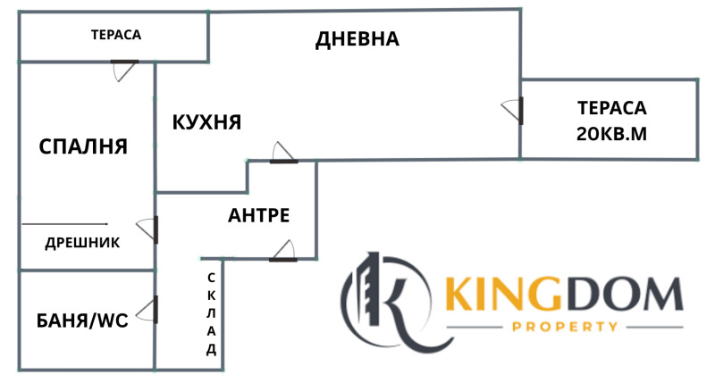 Продава 2-СТАЕН, гр. София, Малинова долина, снимка 15 - Апартаменти - 52134233