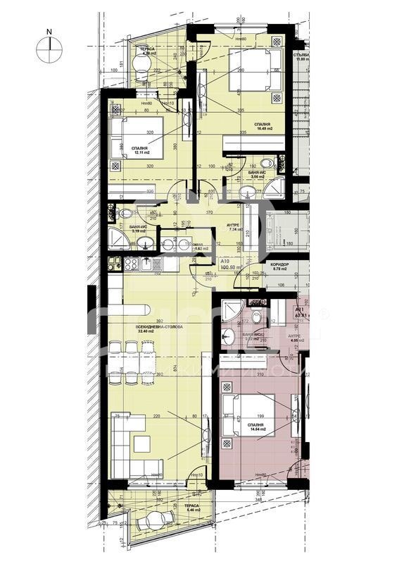 Продава 3-СТАЕН, гр. София, Оборище, снимка 2 - Aпартаменти - 48245836