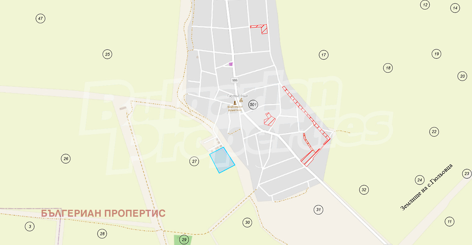 Продава ПАРЦЕЛ, с. Гюльовца, област Бургас, снимка 3 - Парцели - 53862219