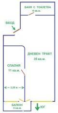 Продава 2-СТАЕН, гр. Варна, Център, снимка 1