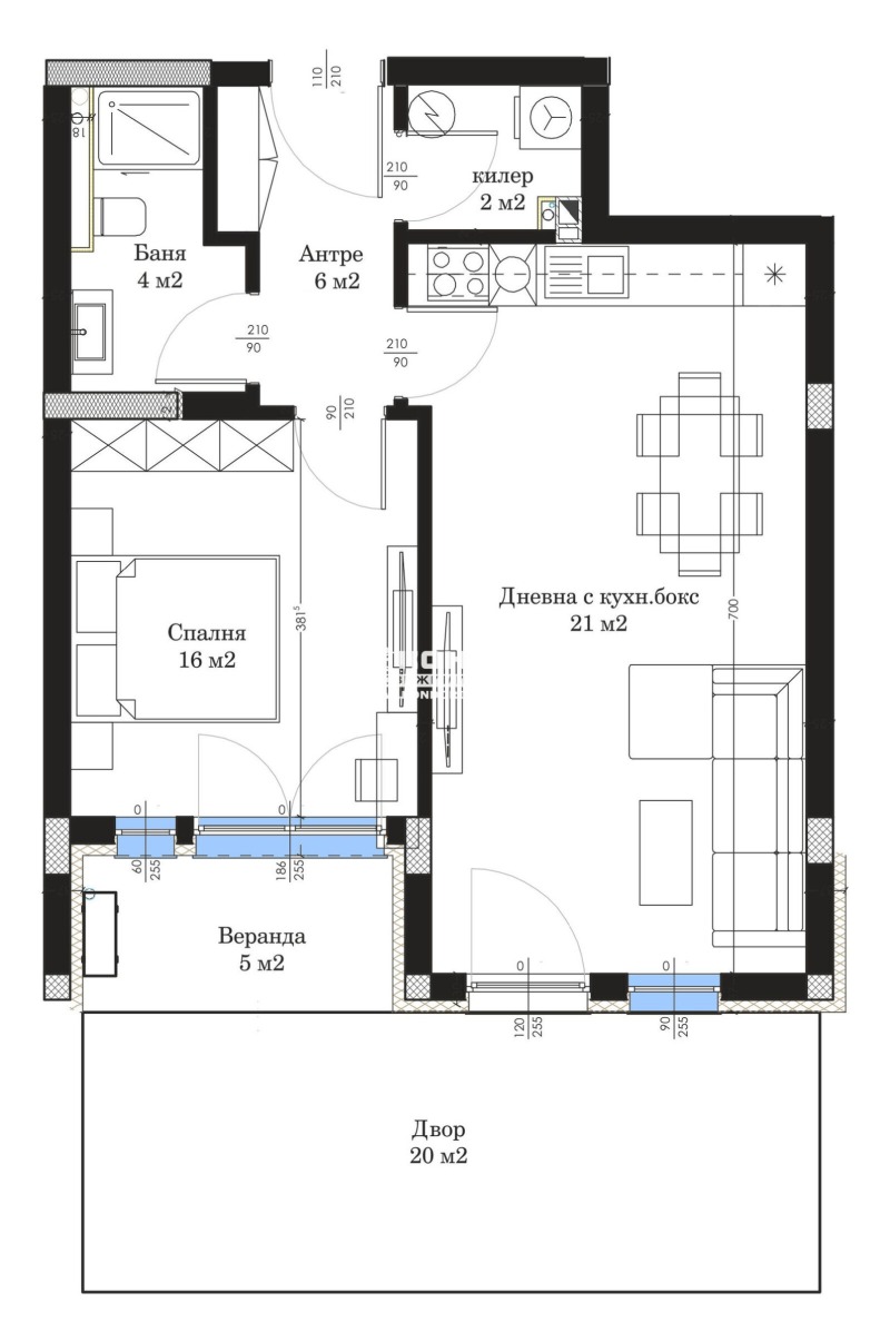 Продава 2-СТАЕН, гр. Пловдив, Христо Смирненски, снимка 3 - Aпартаменти - 45181464