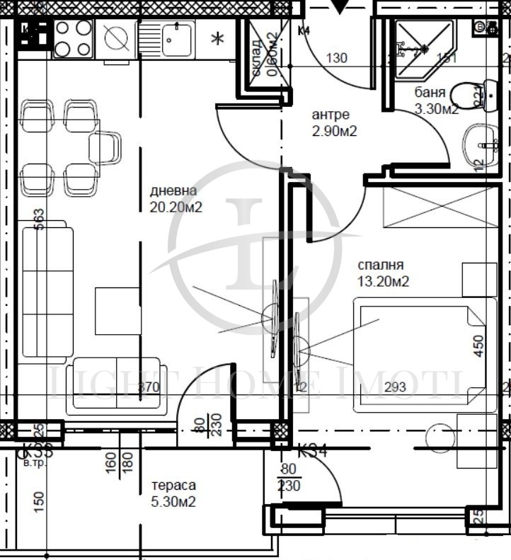 For Sale  1 bedroom Plovdiv , Belomorski , 61 sq.m | 82385237 - image [5]