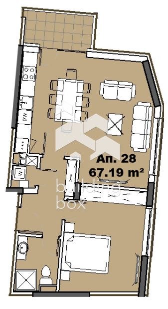 Продава 2-СТАЕН, гр. София, Карпузица, снимка 12 - Апартаменти - 52445647